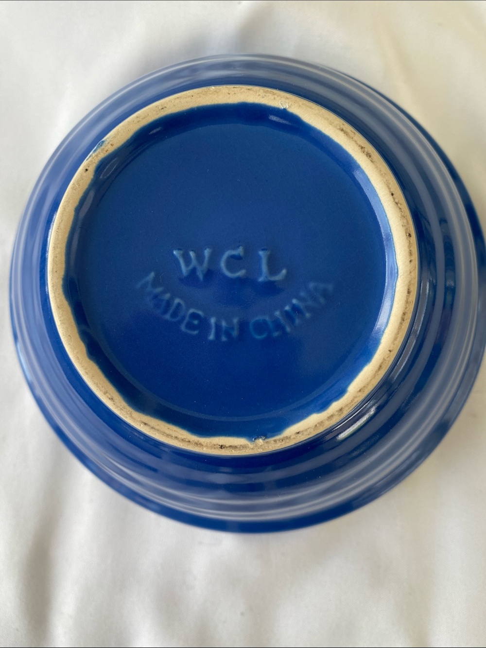 Mixing Bowl Ceramic Ribbed - WCL - Picture 3 of 3